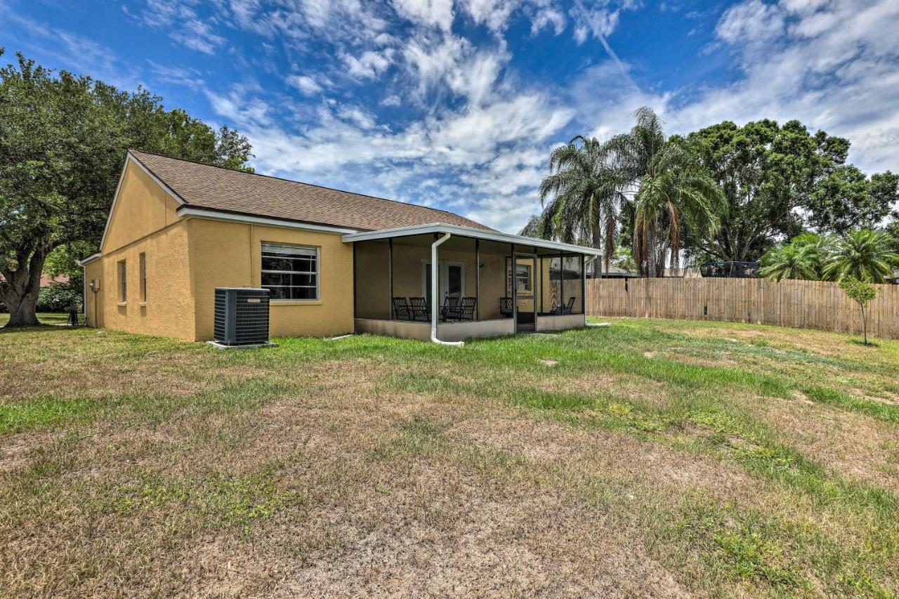 Вилла Lanai And Pond At Tranquil Bradenton Retreat! Экстерьер фото